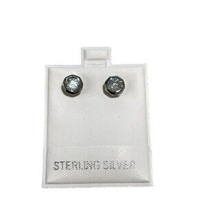 925 Sterling Silver Cubic Zirconia AAA Fancy Earrings
